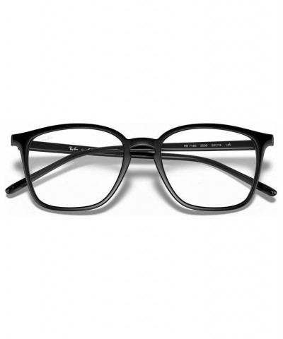 RX7185 Unisex Square Eyeglasses Gray $36.92 Unisex