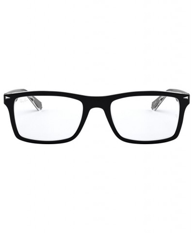 RX5287 Unisex Square Eyeglasses Black $45.84 Unisex