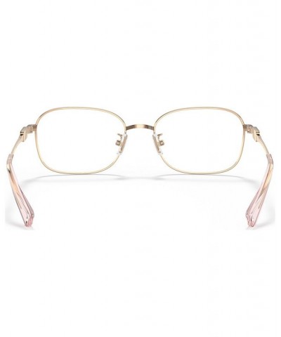 HC5119 Women's Rectangle Eyeglasses Rose Gold-Tone $33.44 Womens