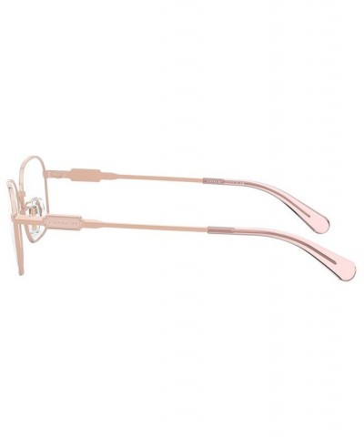 HC5119 Women's Rectangle Eyeglasses Rose Gold-Tone $33.44 Womens