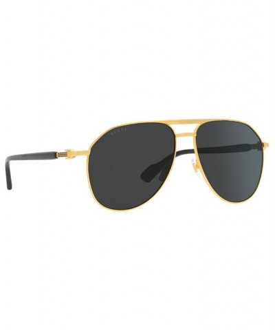 Men's Sunglasses GC00193859-X Gold-Tone Clear $163.85 Mens