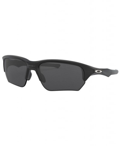 Unisex Rectangle Sunglasses OO9363 64 Flak Beta Black $34.08 Unisex