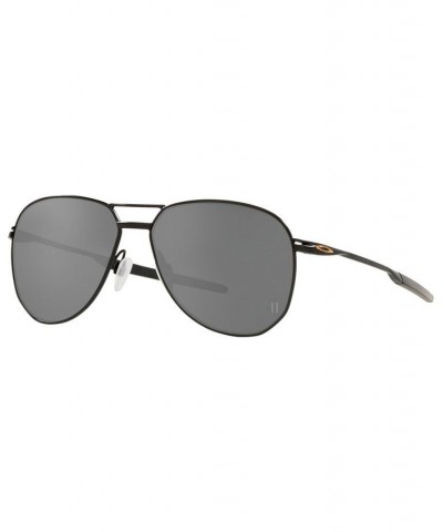 Men's Sunglasses OO4147 Contrail 57 Satin Black $41.58 Mens