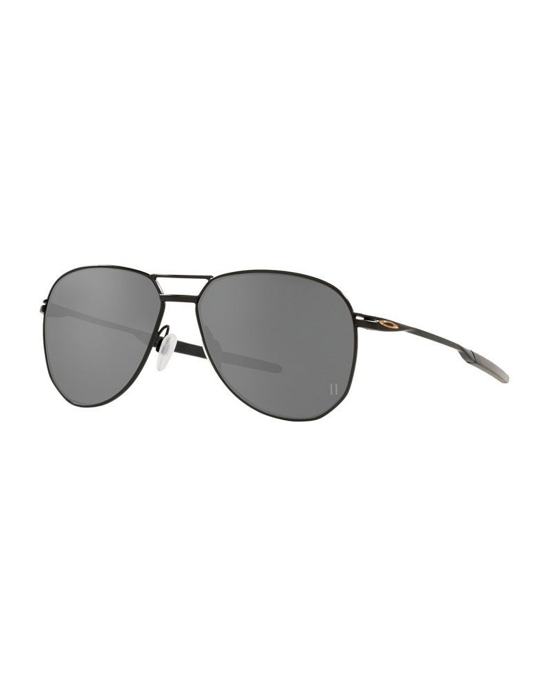 Men's Sunglasses OO4147 Contrail 57 Satin Black $41.58 Mens