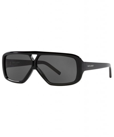 Women's SL 569 Y Sunglasses YS00043463-X 63 Black $124.20 Womens