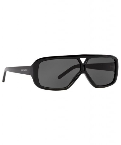 Women's SL 569 Y Sunglasses YS00043463-X 63 Black $124.20 Womens