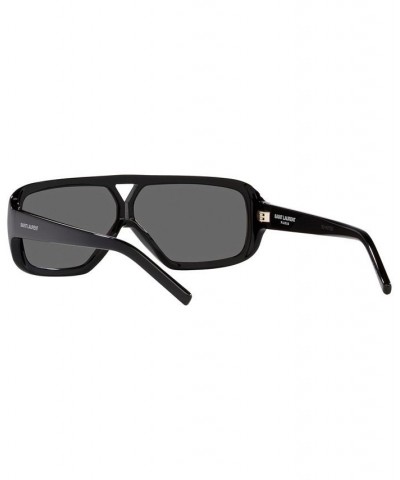 Women's SL 569 Y Sunglasses YS00043463-X 63 Black $124.20 Womens