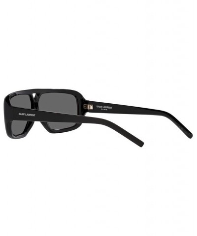 Women's SL 569 Y Sunglasses YS00043463-X 63 Black $124.20 Womens