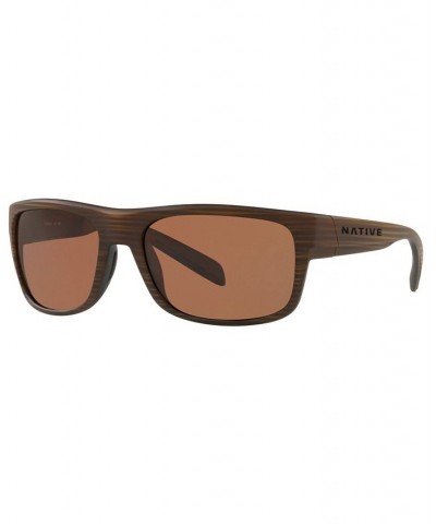 Native Unisex Polarized Sunglasses XD9003 58 DESERT TAN/BROWN $7.08 Unisex