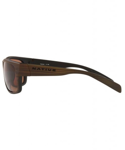 Native Unisex Polarized Sunglasses XD9003 58 DESERT TAN/BROWN $7.08 Unisex