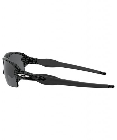 Men's Low Bridge Fit Sunglasses OO9271 Flak 2.0 61 Black $17.90 Mens