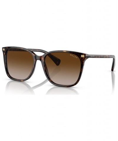 Women's Sunglasses RA529356-Y Shiny Dark Havana $12.04 Womens