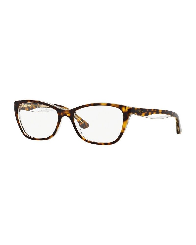 VO2961 Women's Cat Eye Eyeglasses Havana $22.86 Womens