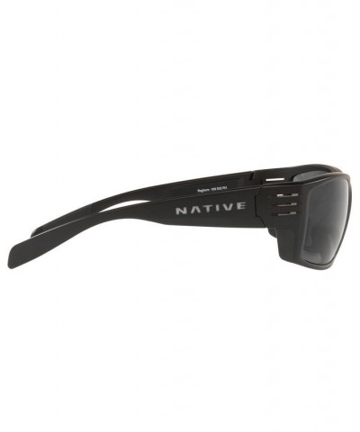 Native Men's Polarized Sunglasses XD9019 61 MATTE BLACK /GREY $11.80 Mens