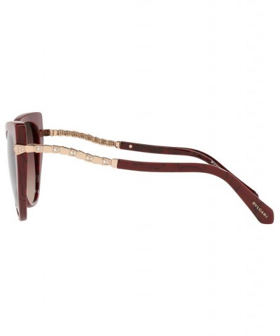 Women's Sunglasses BV8236B 55 Marble Cherry $88.02 Womens