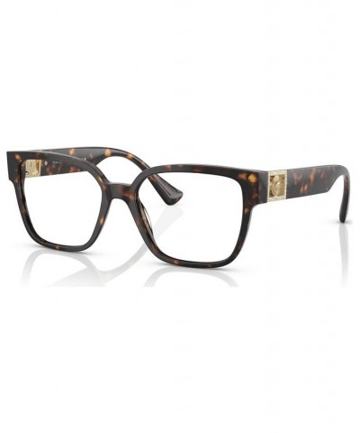 Women's Square Eyeglasses VE3329B52-X Havana $49.60 Womens