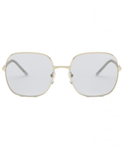 Women's Sunglasses 0PR 67XS PALE GOLD/PHOTO GREY $53.38 Womens