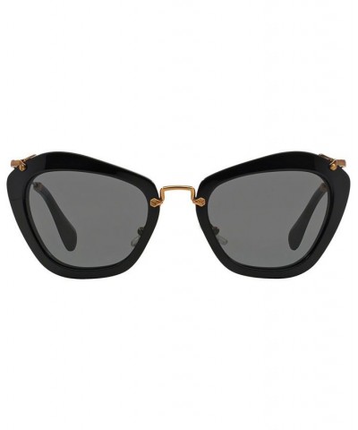 Sunglasses MU 10NS Black/Grey $36.88 Unisex