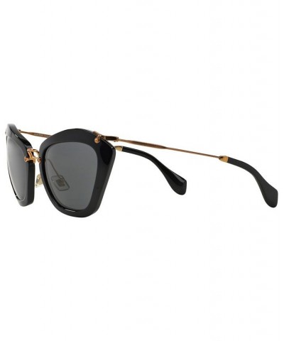 Sunglasses MU 10NS Black/Grey $36.88 Unisex