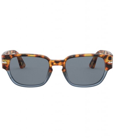 Sunglasses 0PO3245S11205652W HAVANA /MATTE BLUE/LIGHT BLUE $41.45 Unisex