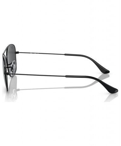 Unisex Polarized Sunglasses RB379957-P 57 Black $51.12 Unisex