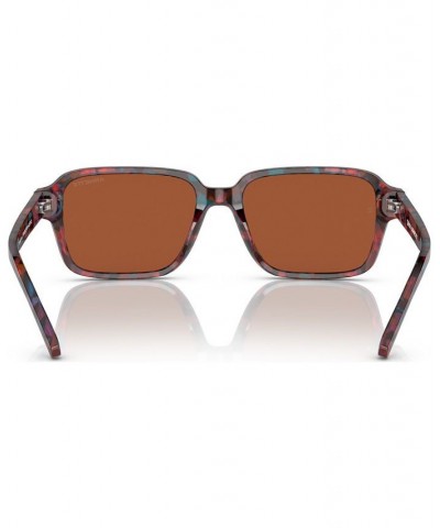 Unisex Sunglasses AN430354-Z Mineral Red Blue Brown $8.50 Unisex