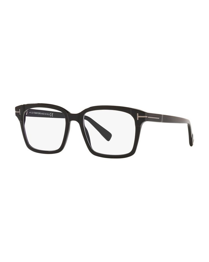 TR001213 Men's Square Eyeglasses Black $116.20 Mens