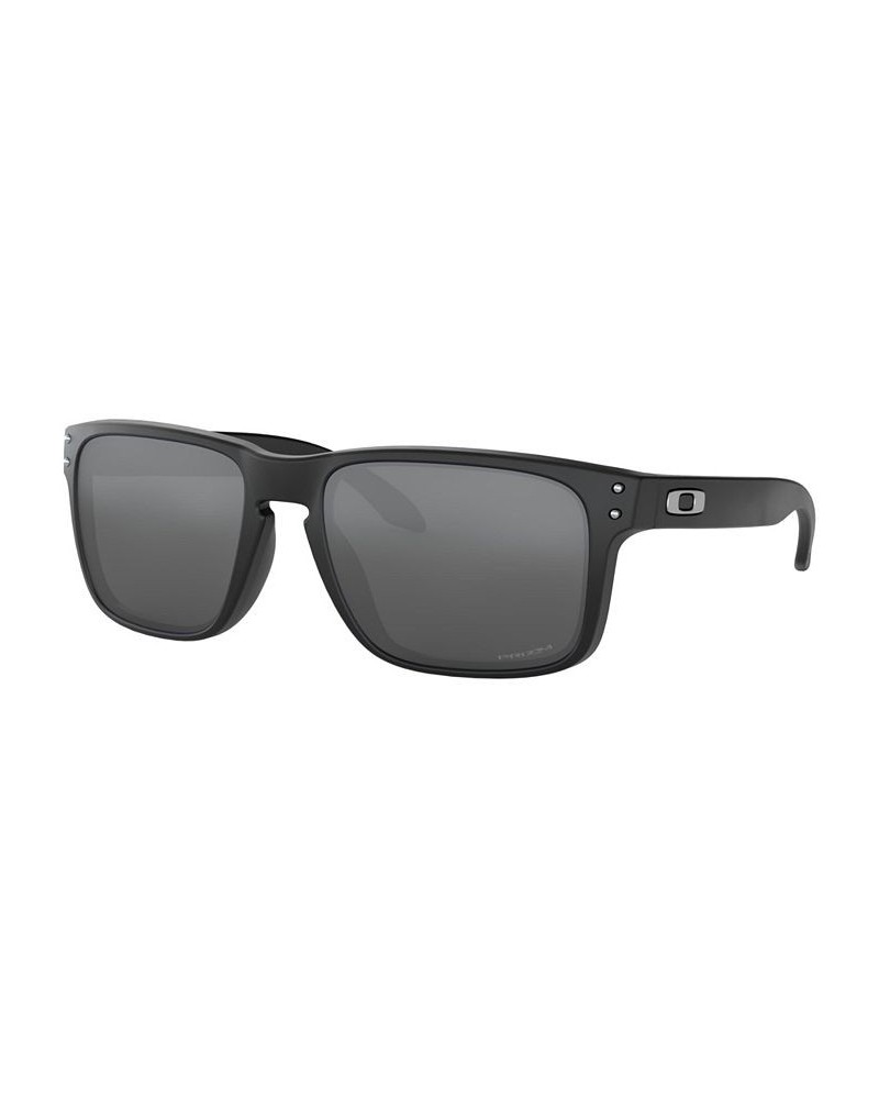 Men's Low Bridge Fit Sunglasses OO9244 Holbrook 56 Gray Smoke $33.40 Mens