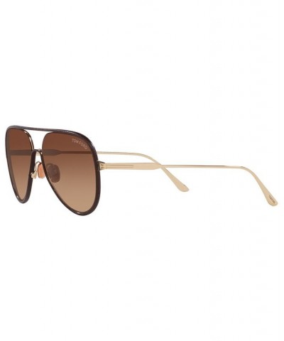 Men's Sunglasses TR00150760-Z 60 Gold-Tone $396.00 Mens