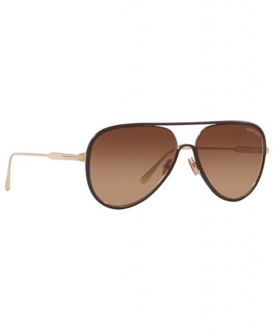 Men's Sunglasses TR00150760-Z 60 Gold-Tone $396.00 Mens