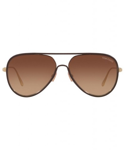 Men's Sunglasses TR00150760-Z 60 Gold-Tone $396.00 Mens