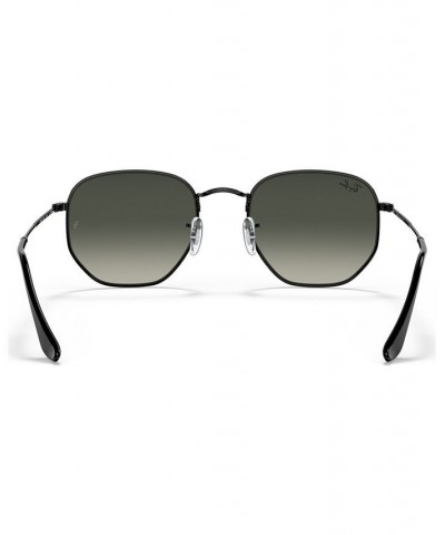 Unisex Hexagonal Sunglasses RB3548 54 Black $32.04 Unisex