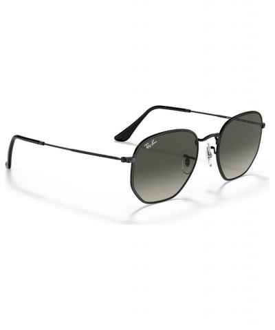 Unisex Hexagonal Sunglasses RB3548 54 Black $32.04 Unisex