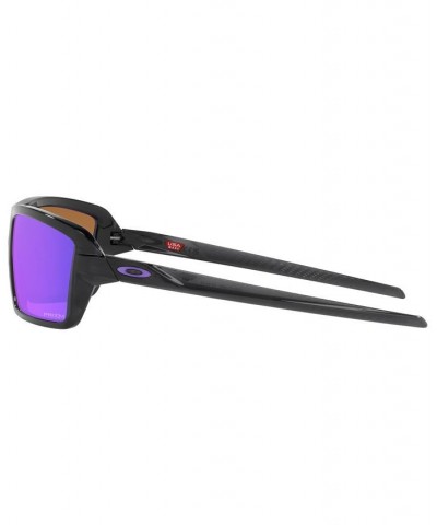 Men's Sunglasses OO9129 Cables 63 Black Ink $20.16 Mens