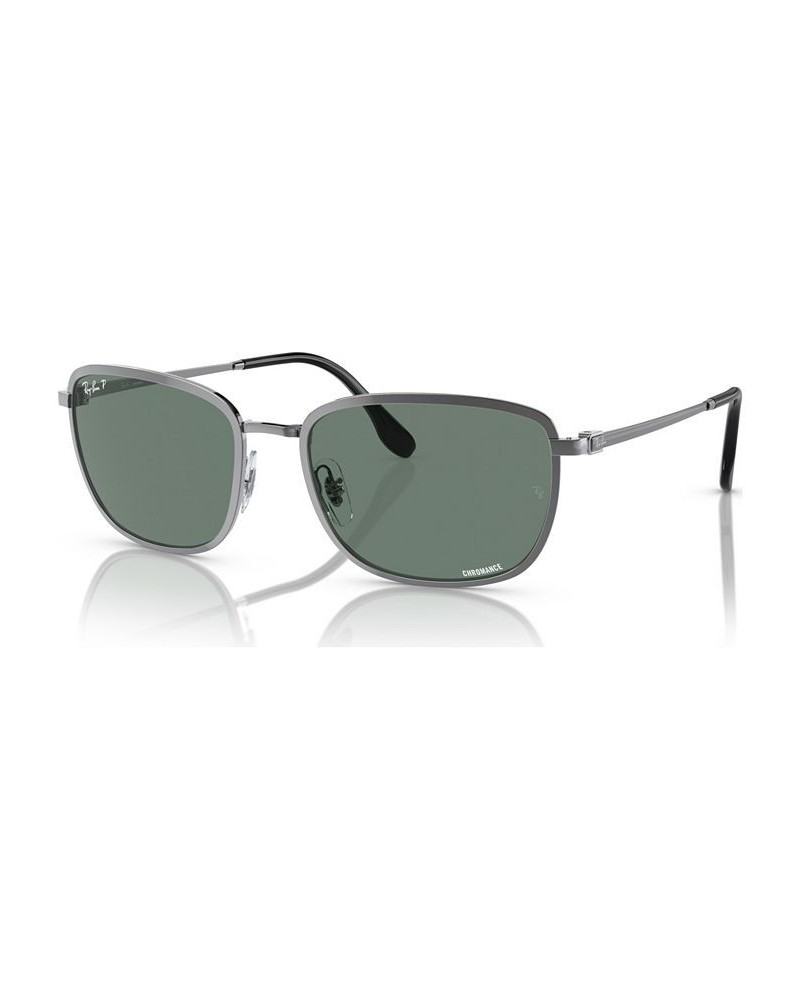 Unisex Chromance Polarized Sunglasses RB370557-P 57 Gunmetal $75.00 Unisex