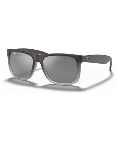 Sunglasses Justin Gradient RB4165 GREY/SILVER GRADIENT MIRROR $31.35 Unisex