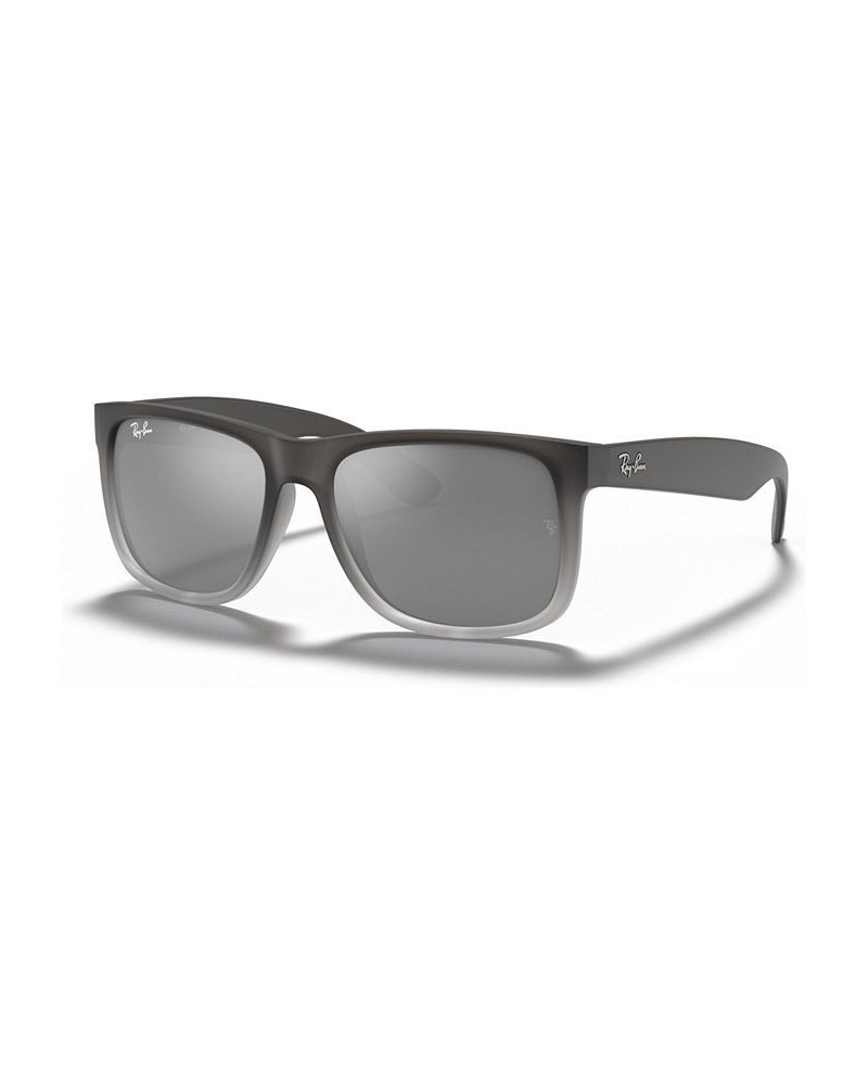 Sunglasses Justin Gradient RB4165 GREY/SILVER GRADIENT MIRROR $31.35 Unisex