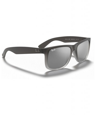 Sunglasses Justin Gradient RB4165 GREY/SILVER GRADIENT MIRROR $31.35 Unisex