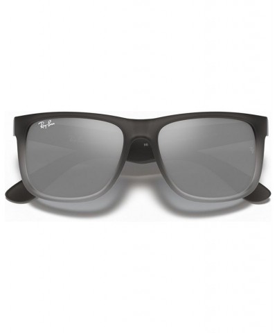 Sunglasses Justin Gradient RB4165 GREY/SILVER GRADIENT MIRROR $31.35 Unisex