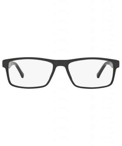 SF1149 Men's Rectangle Eyeglasses Black $8.52 Mens