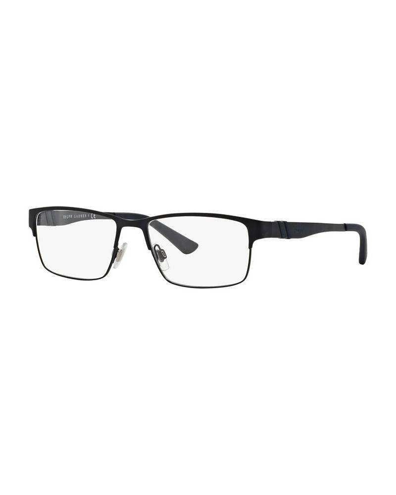 PH1147 Men's Rectangle Eyeglasses Navy Blue $53.30 Mens