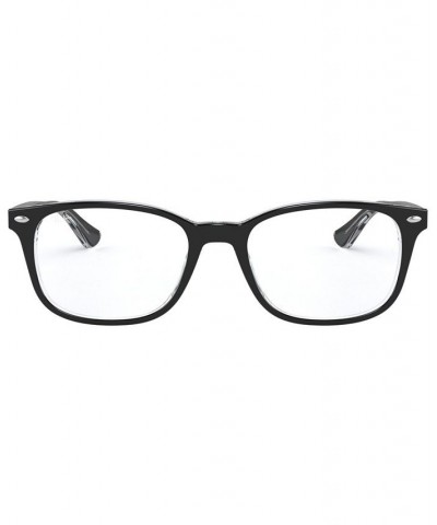 RX5375 Unisex Square Eyeglasses Top Black $28.65 Unisex