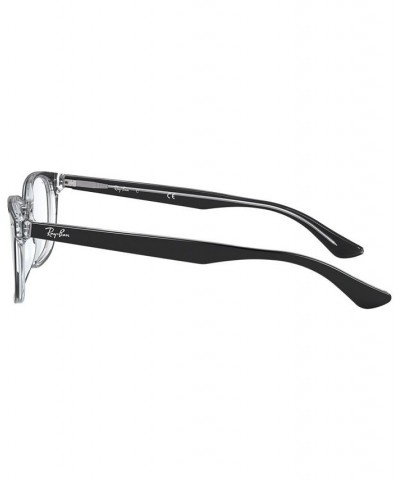 RX5375 Unisex Square Eyeglasses Top Black $28.65 Unisex