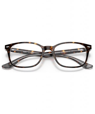 RX5375 Unisex Square Eyeglasses Top Black $28.65 Unisex