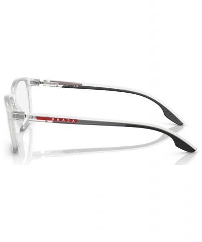 Men's Pillow Eyeglasses PS 01PV54-O Transparent Blue $37.24 Mens