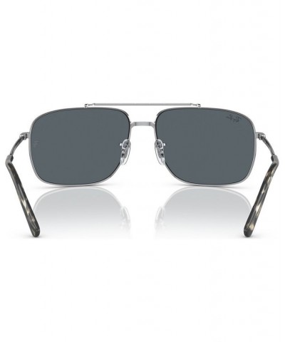 Unisex Sunglasses RB3796 Silver-Tone $17.93 Unisex