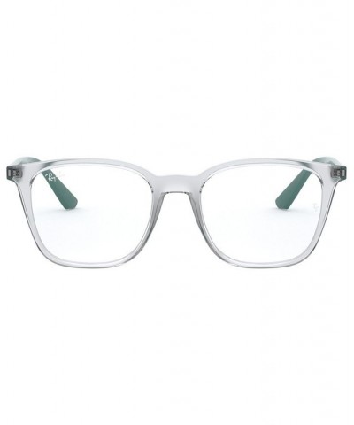 RX7177 Unisex Square Eyeglasses Transparen $23.10 Unisex