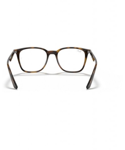 RX7177 Unisex Square Eyeglasses Transparen $23.10 Unisex