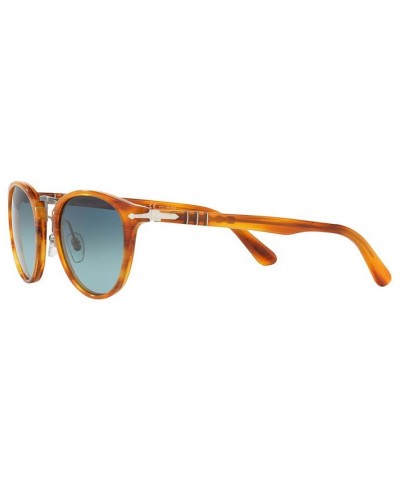 Polarized Sunglasses PERSOL PO3108S 49P BROWN/BLUE GRADIENT POLAR $99.90 Unisex