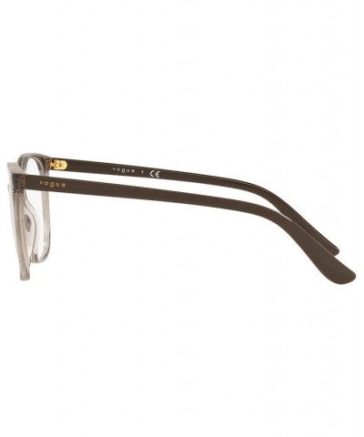 VO5356 Women's Rectangle Eyeglasses Brown $11.50 Womens